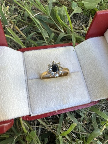 Bague ancienne marguerite - ancienne,