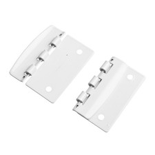 Lot de 2 serrures ?? rabat coffre-fort pour enfants en blanc avec mat??riel d'in