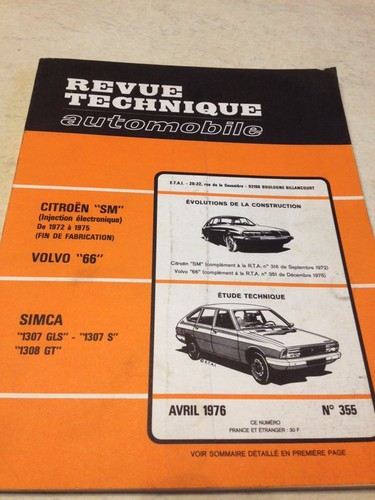Revue technique automobile - revue,
