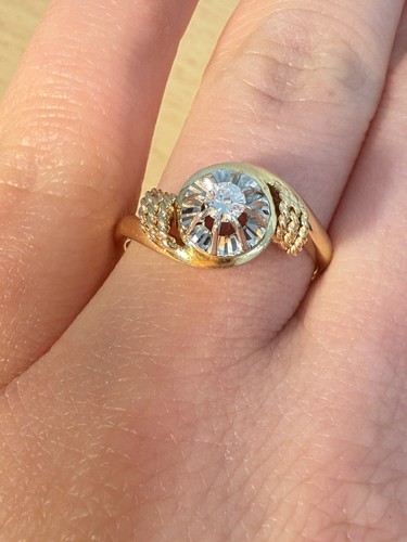 Bague carat 750 1000 - bague,