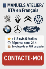 ⭐ MANUELS ATELIER RTA RTM ⭐ Tous modèles | Réponse en 24H ! | 118 avis 5★