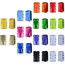 Gilet Maillots Football Entraînement Rugby Mesh Cricket Enfant Basketball