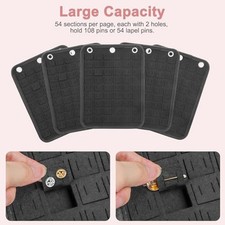 Vitrine insigne feutre robuste