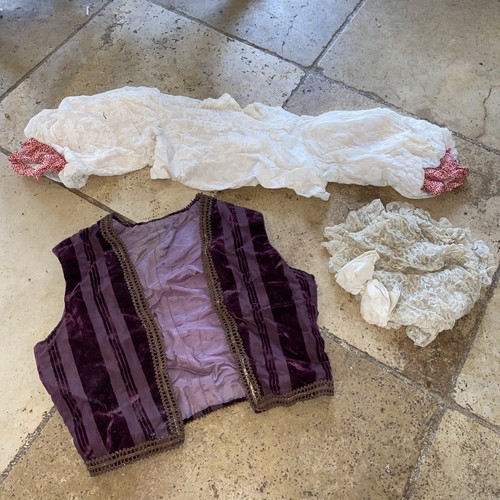 Linge ancien lot chemise - 4,