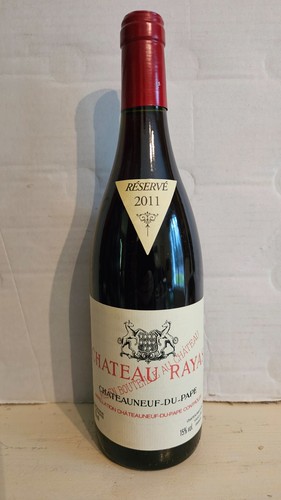 Bouteille chateau rayas - de,