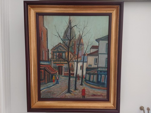Tableau huile sur toile - tableau,