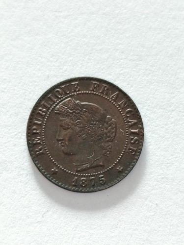 Piece centime ceres 1875 - centime,