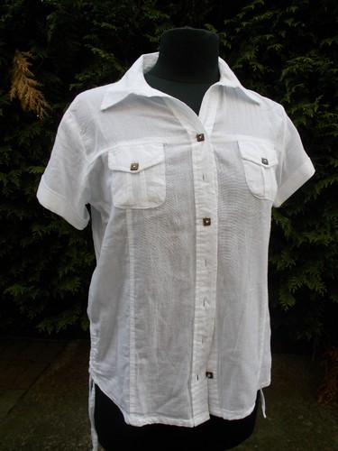 Chemisier coton blanc léger