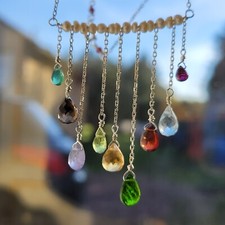 collier argent perle d'eau