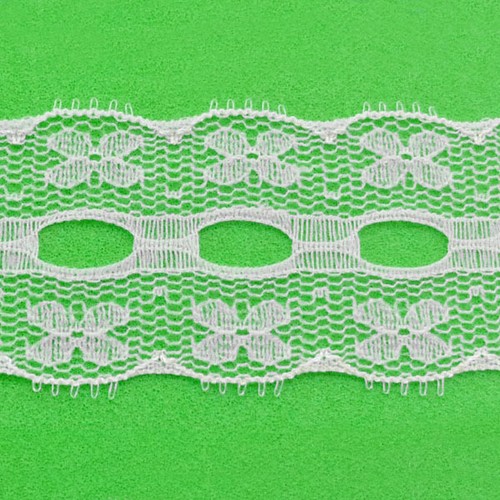 Dentelle blanche neuve - blanche,