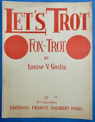Fox trot dance partition - fox-trot,