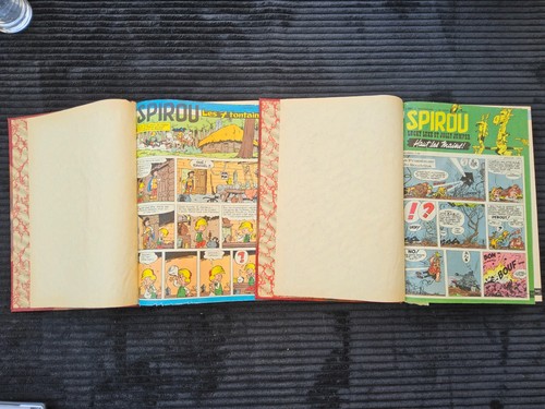 Reliure spirou année - reliure, 1959