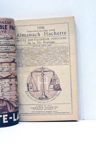 Almanach hachette petite - almanach,