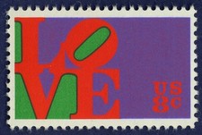 30x 1973 8c LOVE Robert