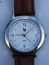 MONTRE HOMME  QUARTZ LIP   FOND ACIER  POUR   AVIVA DIRECT