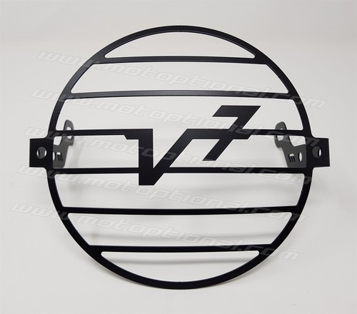 Grille phare moto - grille, logo