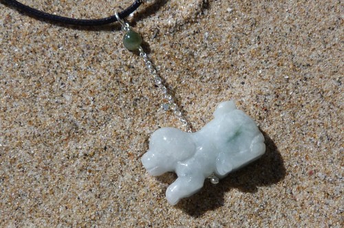 Zodiac chinois chien - chinois,, jade