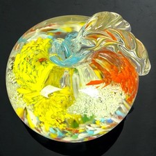 Sulfure en verre style Murano