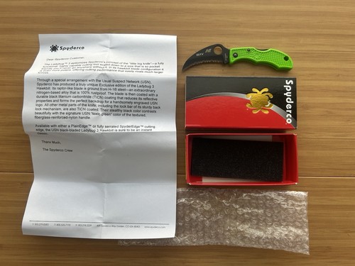 Spyderco 001v usn exclusive - usn,
