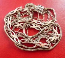 SILVER METAL COSTUME LONG