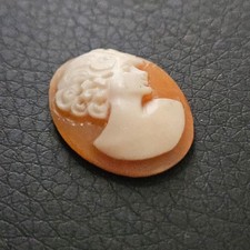 Camée coquillage profil de