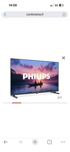 Télévision philips cm - 80,