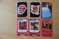 Cartes Carrefour Rolling Stones ( 8-28-32-33-39) au choix 1€ pièce