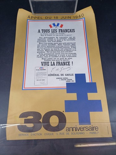 Affiche 30ème anniversaire - anniversaire, de