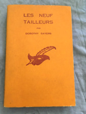 LES NEUF TAILLEURS Dorothy Sayers LE MASQUE 1957 EDITION ORIGINALE  en français