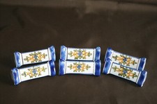 6 porte-couteaux en Faïence