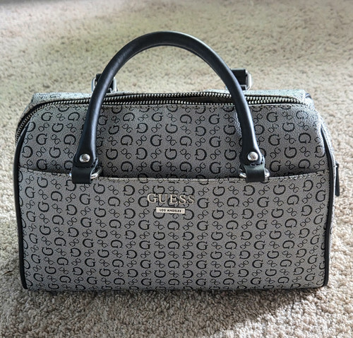 Guess black grey silver logo - grey,