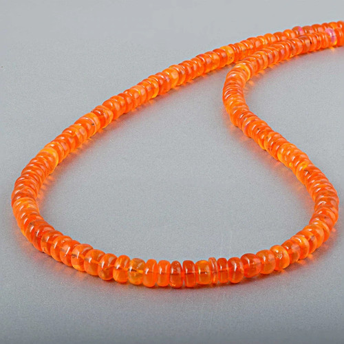 Collier perles rondelle opale - perles,
