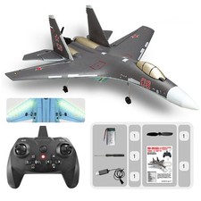 Avion de chasse RC 6 axes, avion de chasse 4CH pour débutant en plein air,