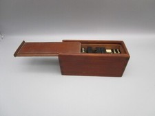 Ancienne boite bois de jeu de