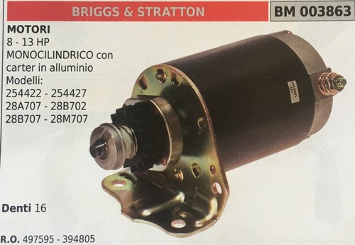 Démarreur brumar briggs - brumar,