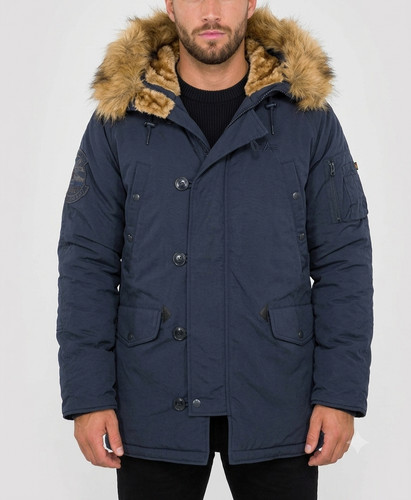 Veste parka capuche en - veste, à