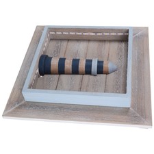  Déco Murale Salon Maison Décor Suspendu Bois Décoration Nautique