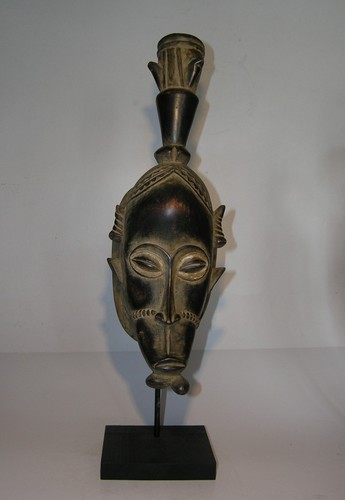Masque africain yaouré - masque,