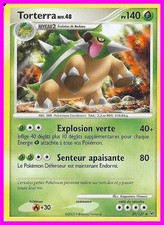 Carte Pokemon " TORTERRA " Niv