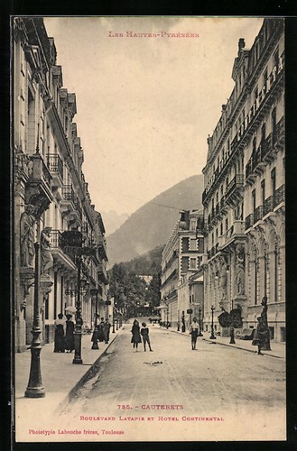 Cpa cauterets boulevard - cpa,