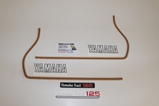 125  AT2 YAMAHA KIT D'EMBLEMES  COMPLET