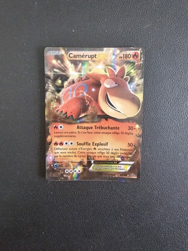 Carte pokémon camerupt - camerupt, ex