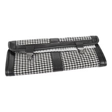 Trousse à outils en cuir noir