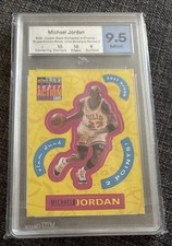1996 UDCC #S30 Stick’Ums ? ?? Michael Jordan Chicago Bulls HoF