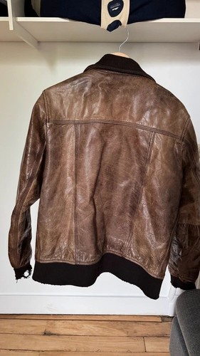 Blouson cuir jules - cuir,