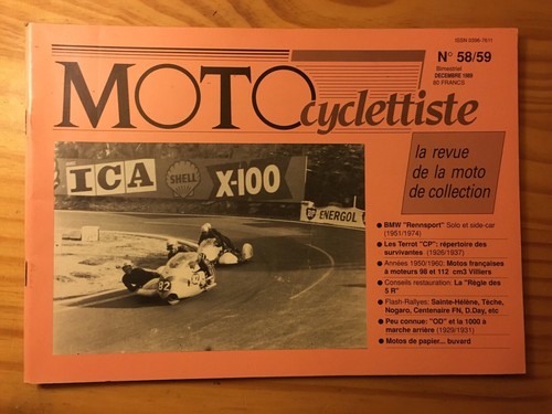 Revue moto motocyclettiste - revue,