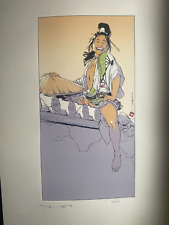 MICHETZ SERIGRAPHIE SIGNEE KOGARATSU 49 x 70  ETAT NEUF