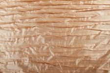 Soie Plissée Brodée Rose