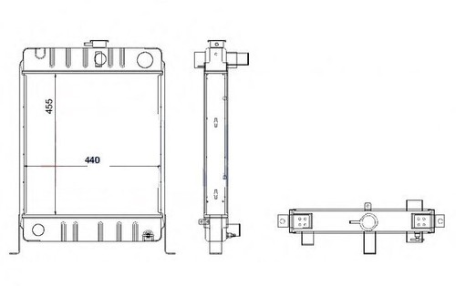 Radiator for david brown - radiator,