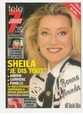 SHEILA carte postale n° TEL